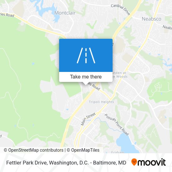 Fettler Park Drive map