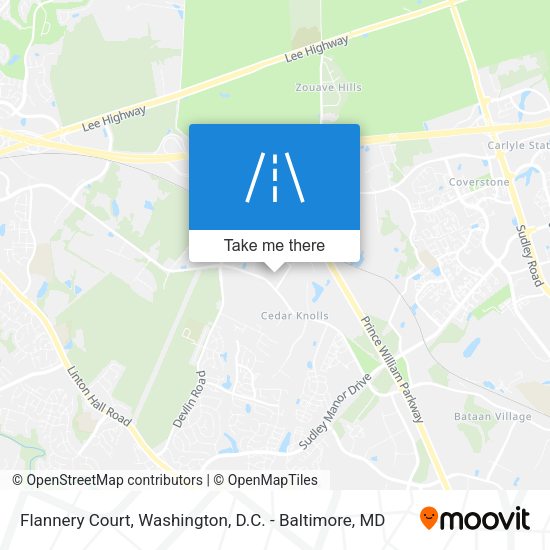 Flannery Court map