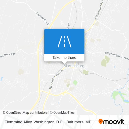 Flemming Alley map