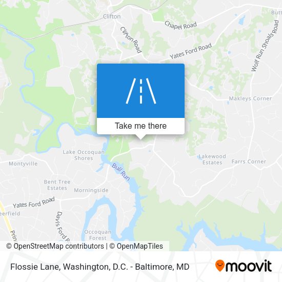 Flossie Lane map