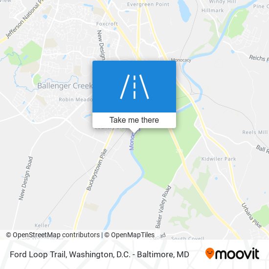 Mapa de Ford Loop Trail