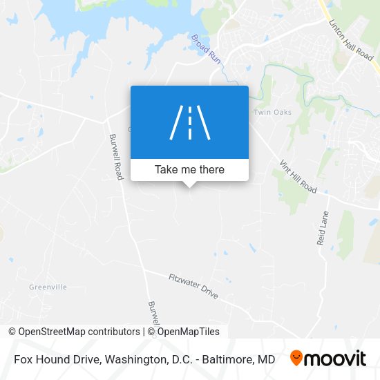 Fox Hound Drive map