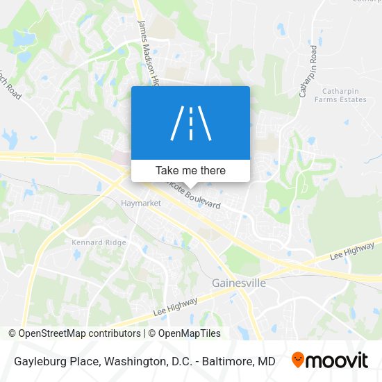 Gayleburg Place map
