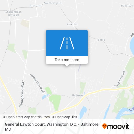 Mapa de General Lawton Court
