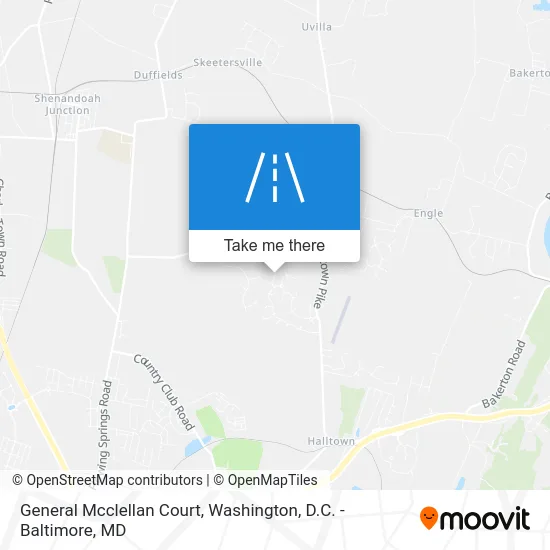 General Mcclellan Court map