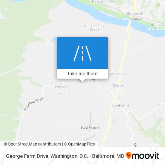 Mapa de George Farm Drive