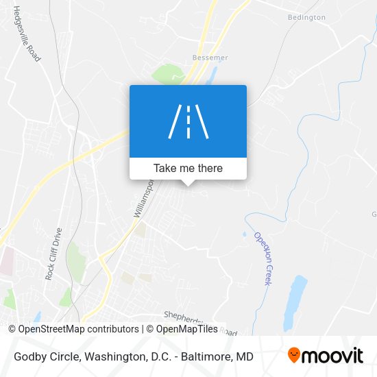 Godby Circle map
