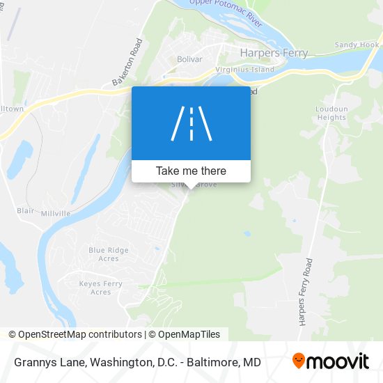Mapa de Grannys Lane