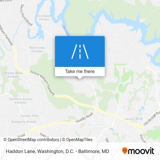 Mapa de Haddon Lane