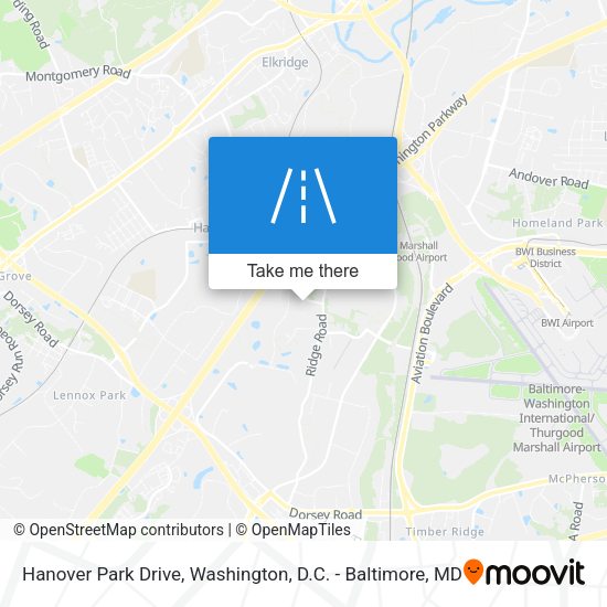 Hanover Park Drive map