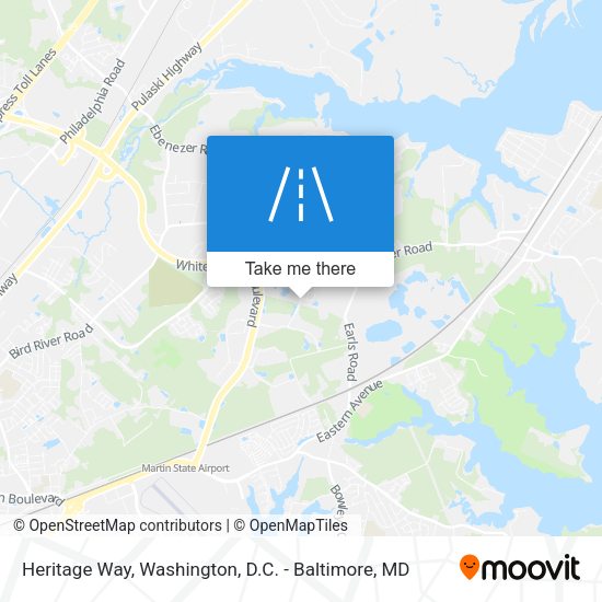 Heritage Way map