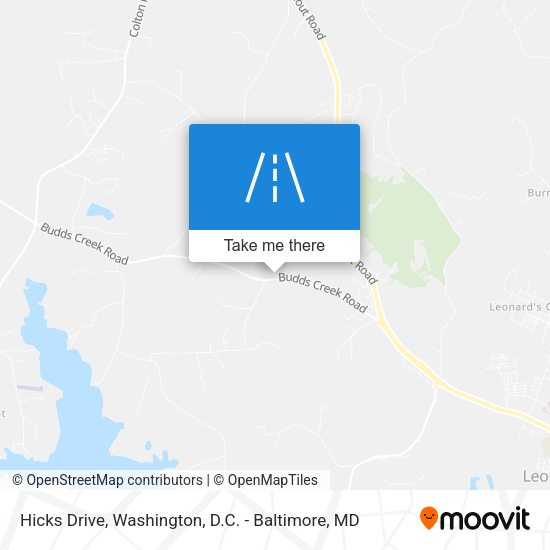 Mapa de Hicks Drive
