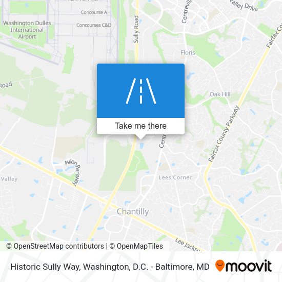 Mapa de Historic Sully Way