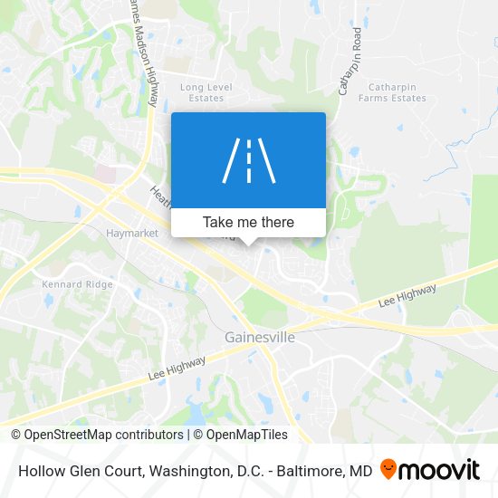 Mapa de Hollow Glen Court