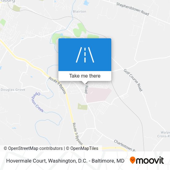 Hovermale Court map