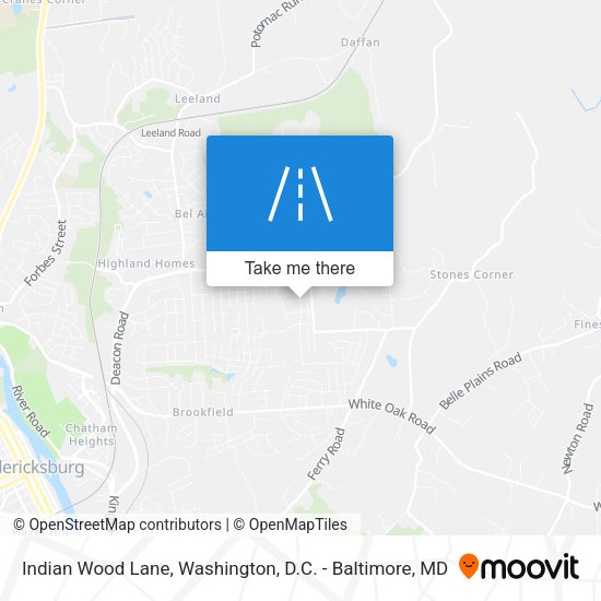 Mapa de Indian Wood Lane