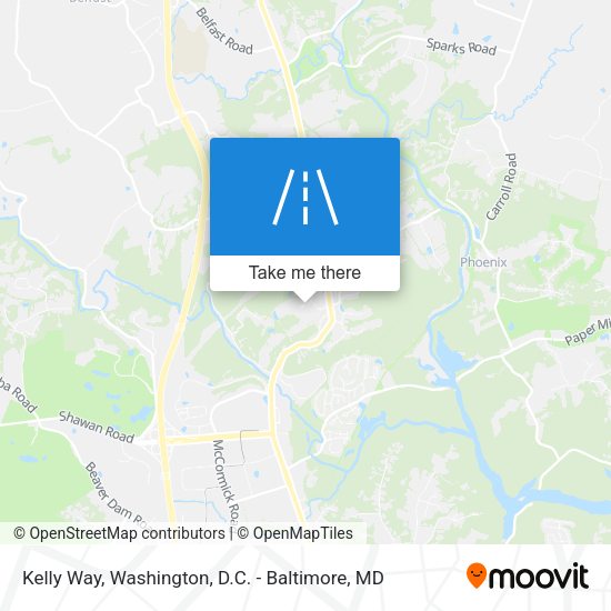Mapa de Kelly Way