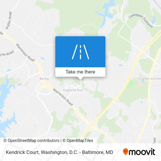 Kendrick Court map