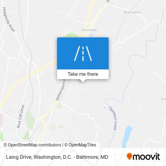 Laing Drive map