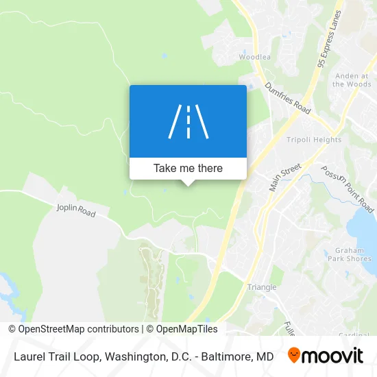 Laurel Trail Loop map