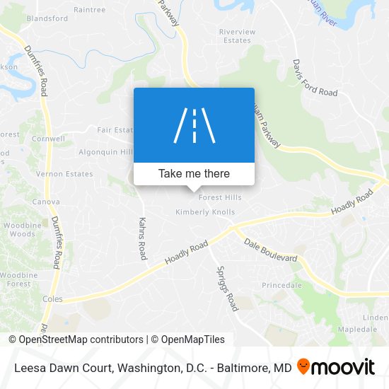 Mapa de Leesa Dawn Court