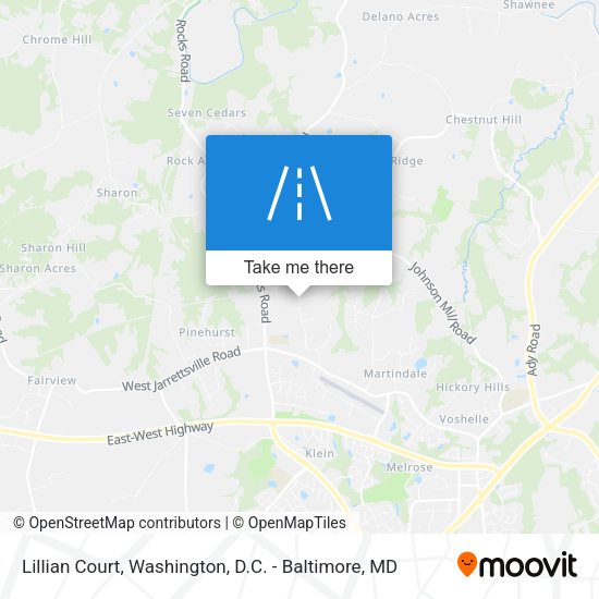 Lillian Court map