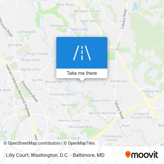 Lilly Court map