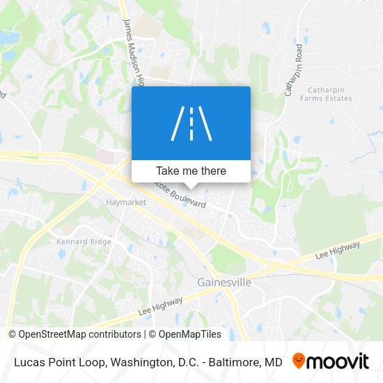 Lucas Point Loop map