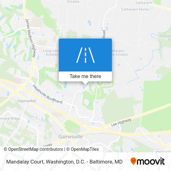 Mandalay Court map