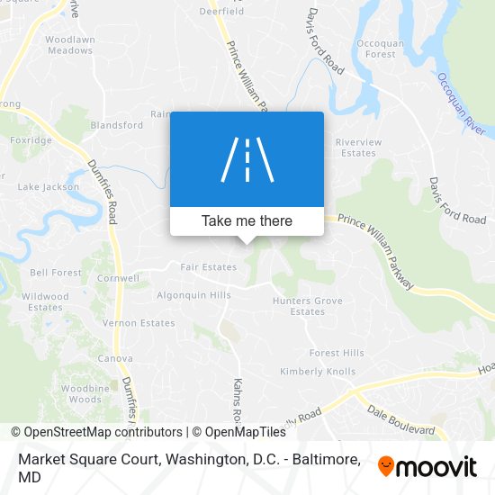 Mapa de Market Square Court