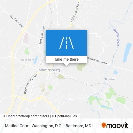 Matilda Court map