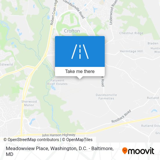 Mapa de Meadowview Place