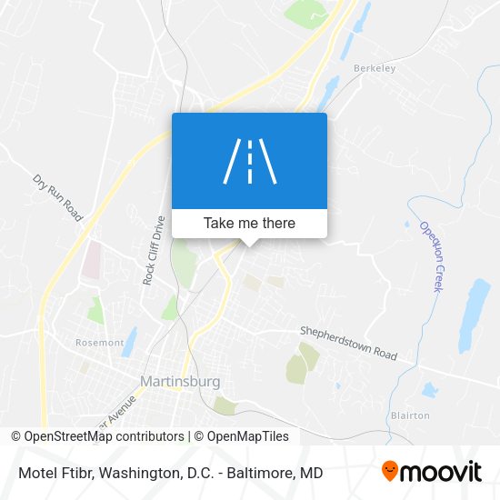 Mapa de Motel Ftibr
