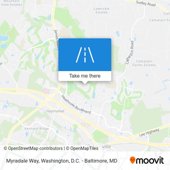 Mapa de Myradale Way