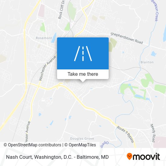 Nash Court map