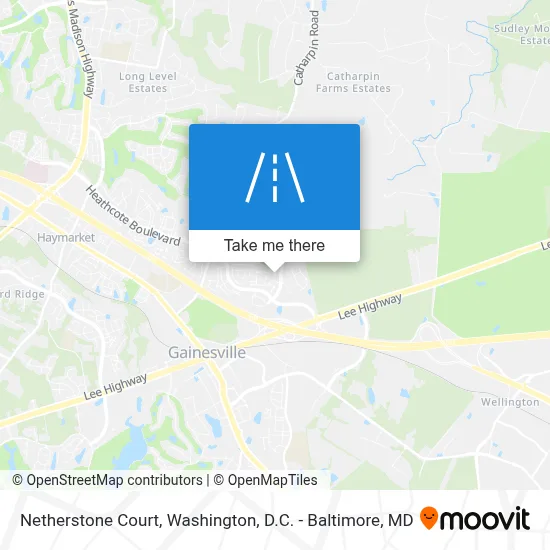 Netherstone Court map