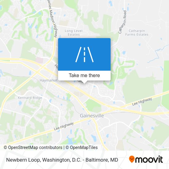 Newbern Loop map