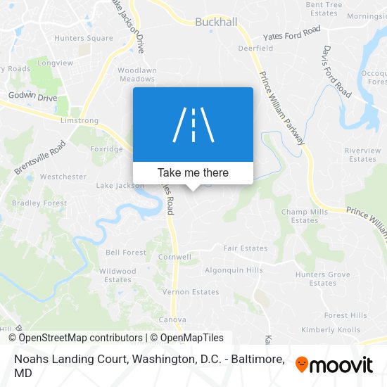 Noahs Landing Court map