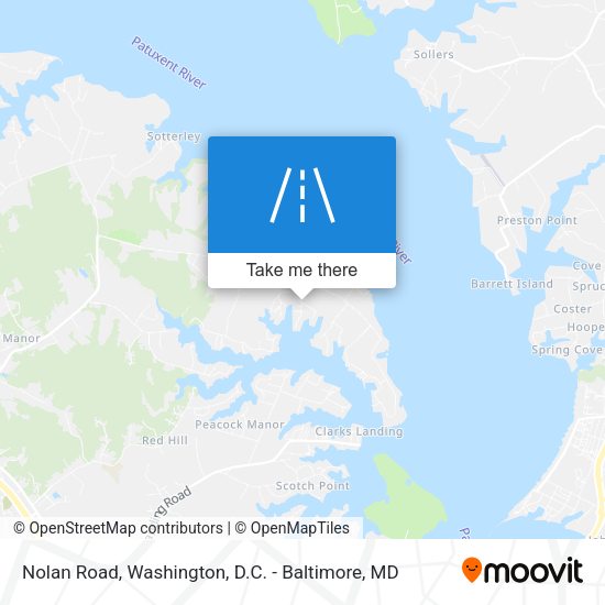 Mapa de Nolan Road