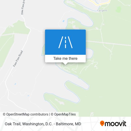 Mapa de Oak Trail