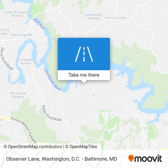 Observer Lane map