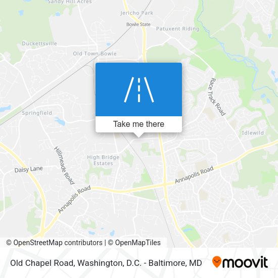 Old Chapel Road map