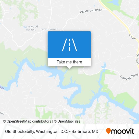 Old Shockabilly map