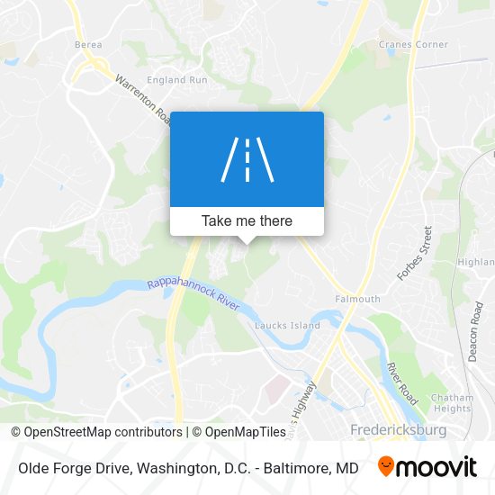 Mapa de Olde Forge Drive