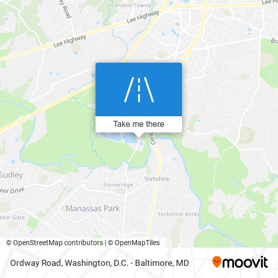 Ordway Road map
