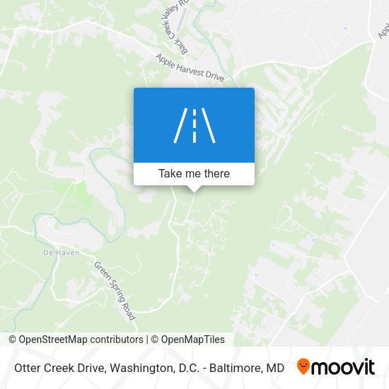 Mapa de Otter Creek Drive