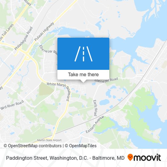 Mapa de Paddington Street