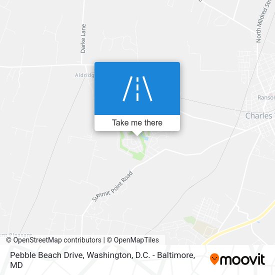 Pebble Beach Drive map