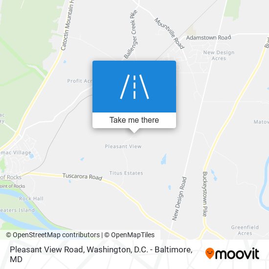 Mapa de Pleasant View Road
