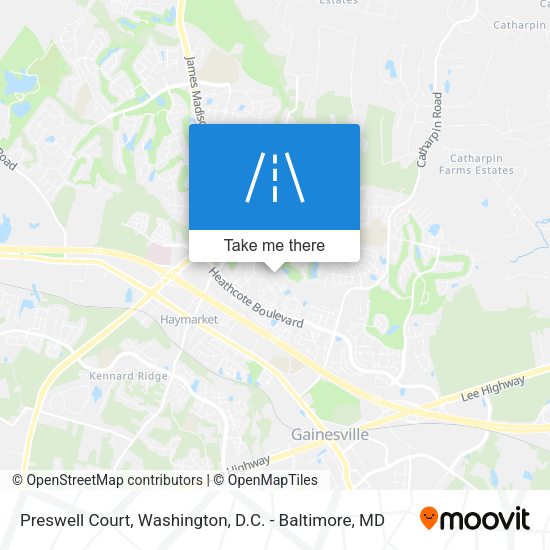 Preswell Court map